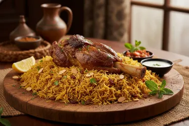 Lamb Shank Mandi